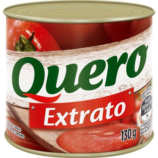 Imagem de Extrato de tomate quero lata 130g