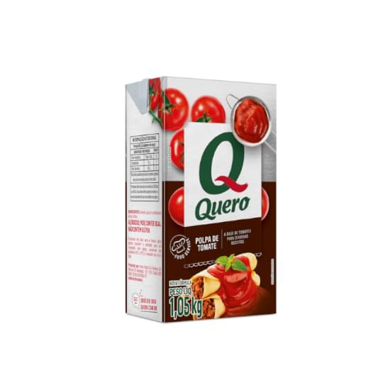 Imagem de Palpa de tomate quero tetra pak 1,050kg