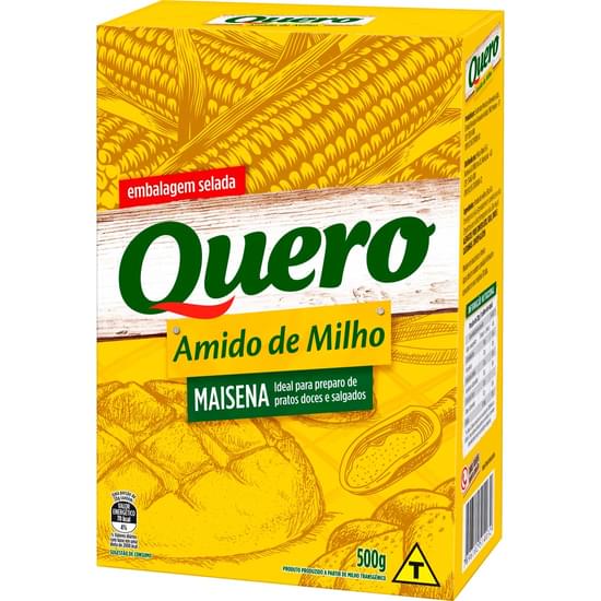 Imagem de Amido de milho quero caixa 500g