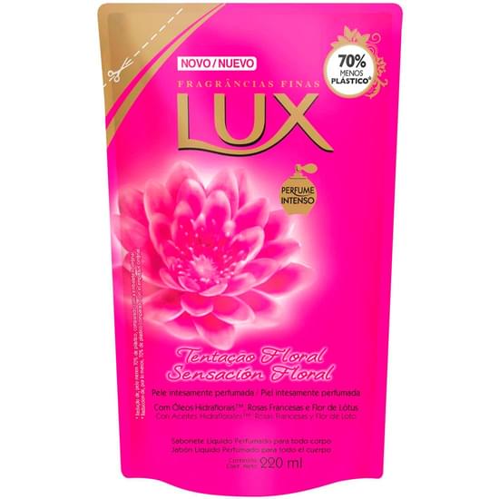 Imagem de Sabonete líquido lux suave tentação floral refil 220ml