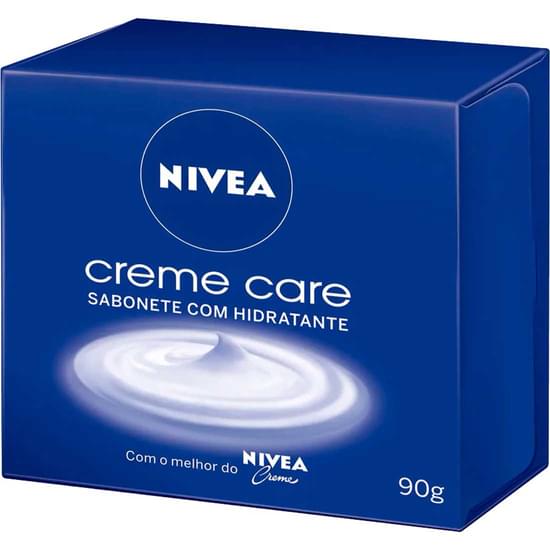 Imagem de Sabonete em barra com hidratante nivea creme care 90g