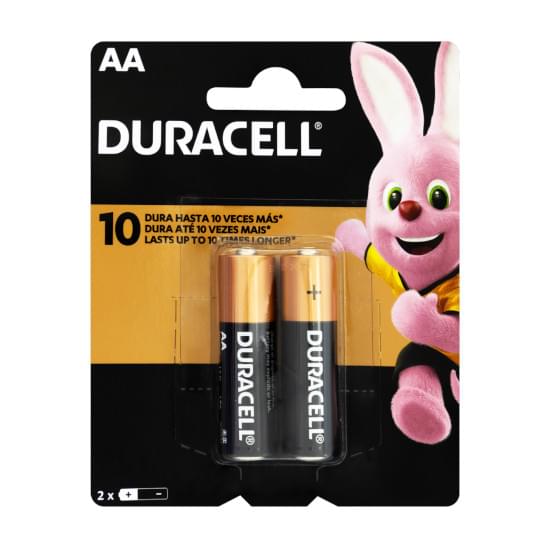 Imagem de Pilha duracell alcalina aa pequena | com 2 unidades