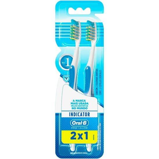 Imagem de Escova dental oral-b indicador plus 30 leve 2 pague 1 unidade