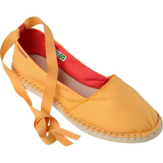 Imagem de Alpargatas havaianas feminina origine slim mostarda 34