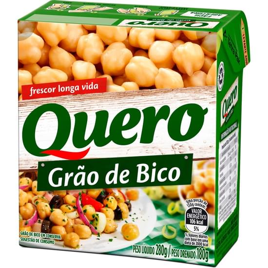 Imagem de Grão de bico quero tetra pak 180g