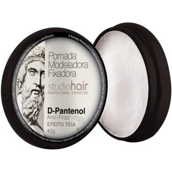 Imagem de Pomada modeladora fixadora studio hair d-pantenol 40g