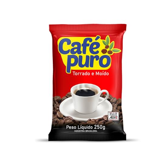 Imagem de Cafe moid puro sach 250g m20