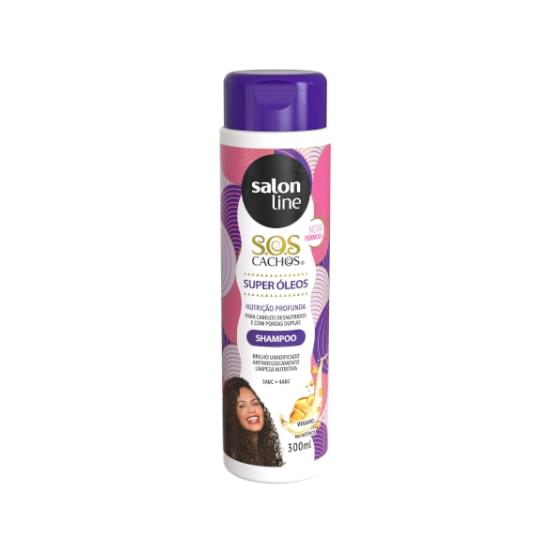 Imagem de Shampoo salon line s.o.s cachos óleo de mnga tradicional 300ml