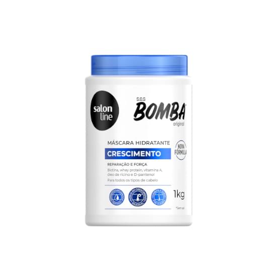 Imagem de Máscara para hidratação salon line s.o.s bomba de vitaminas original 1kg