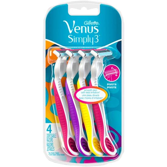 Imagem de Aparelho de depilação gillette venus symple leve 4 pague 3 unidades