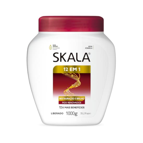 Imagem de Creme para tratamento skala 12 em 1 plus 1kg