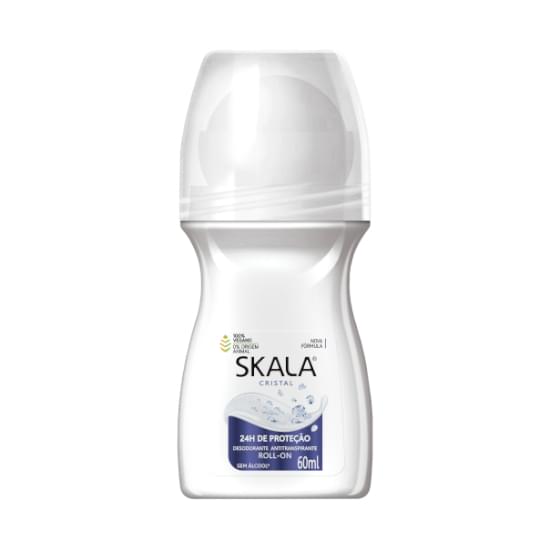 Imagem de Desodorante roll-on feminino skala cristal 60ml