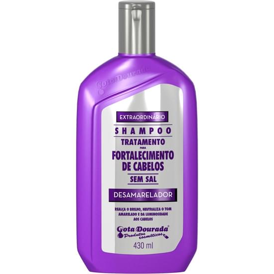 Imagem de Shampoo gota dourada desamarelador 430ml