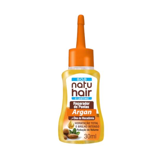 Imagem de Reparador de pontas natu hair s.o.s óleo de argan 30ml