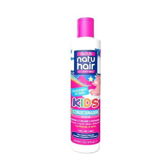 Imagem de Condicionador infantil natu hair kids s.o.s nutritivo 300ml