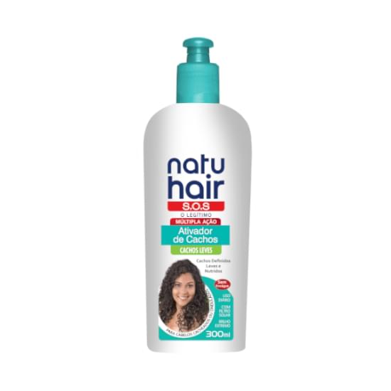 Imagem de Ativador de cachos natu hair s.o.s leves 300ml