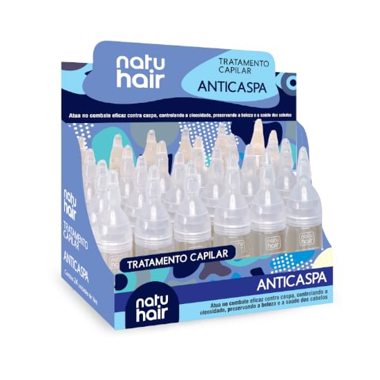 Imagem de Ampola natu hair anticaspa 10ml