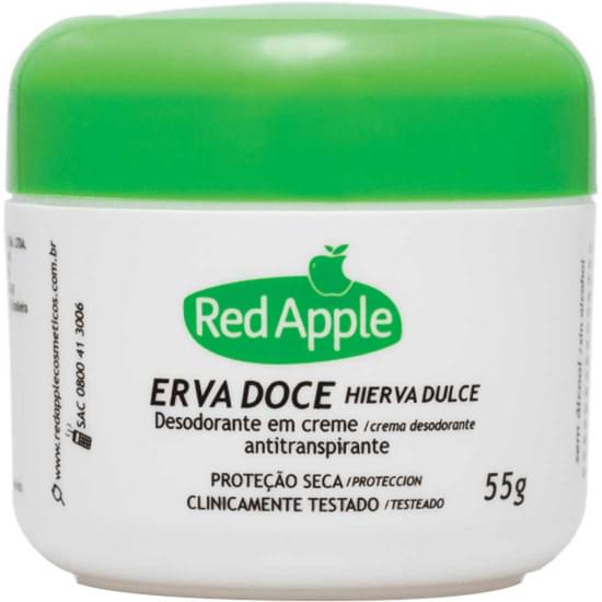 Imagem de Desedorante em creme feminino red apple erva doce 55g