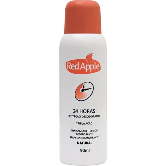 Imagem de Desodorante spray feminino red apple natural 90ml