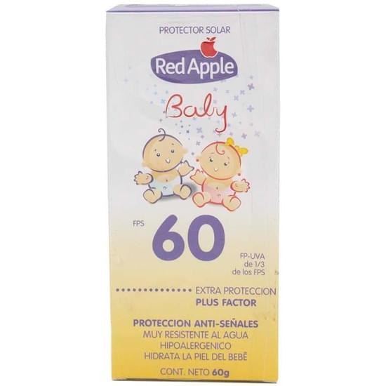 Imagem de Protetor solar infantil red apple baby fps 60 60g