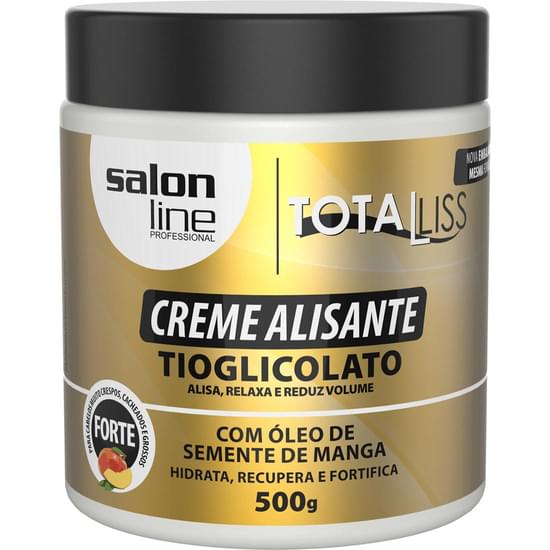 Imagem de Alisante salon line total liss forte com óleo de semente de manga 500g