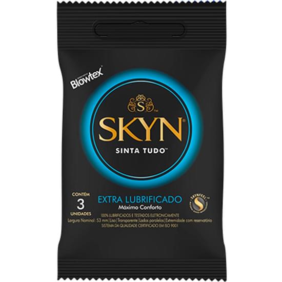 Imagem de Preservativo skyn extra lubrificado | com 3 unidades