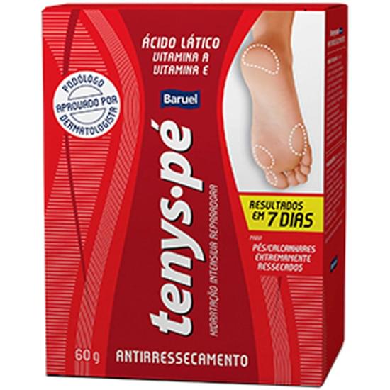 Imagem de Desodorante para pés tenys pé baruel antirressecamento creme 60g