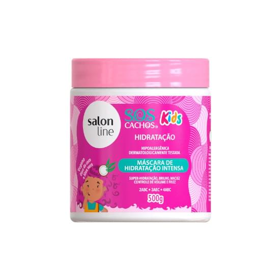 Imagem de Máscara para hidratação infantil salon line kids s.o.s cachos 500g