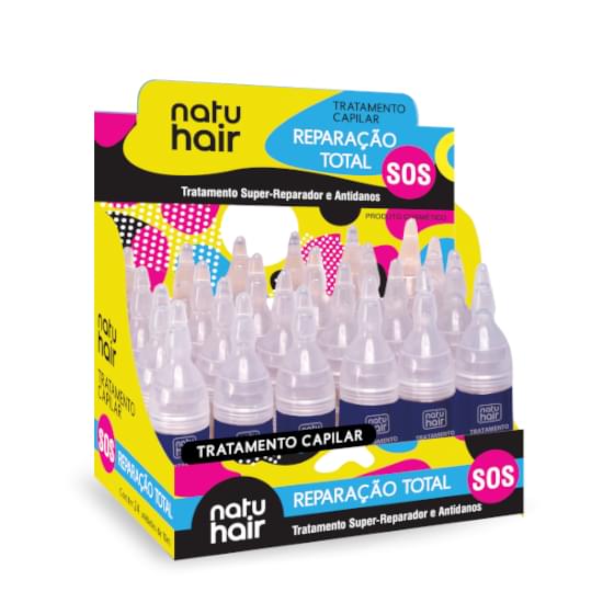 Imagem de Ampola natu hair reparação total 10ml