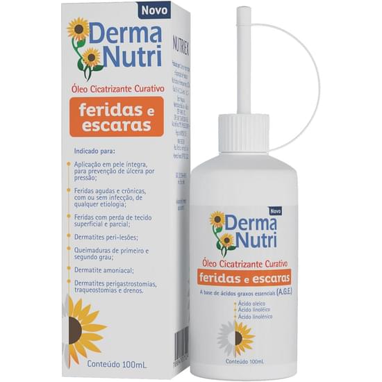 Imagem de Nutriex óleo corporal cicatrizante dermanutri 200ml