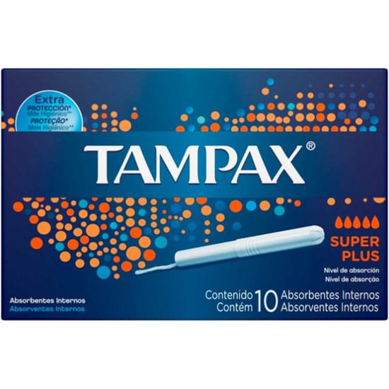 Imagem de Absorvente interno always super plus tampax | com 10 unidades