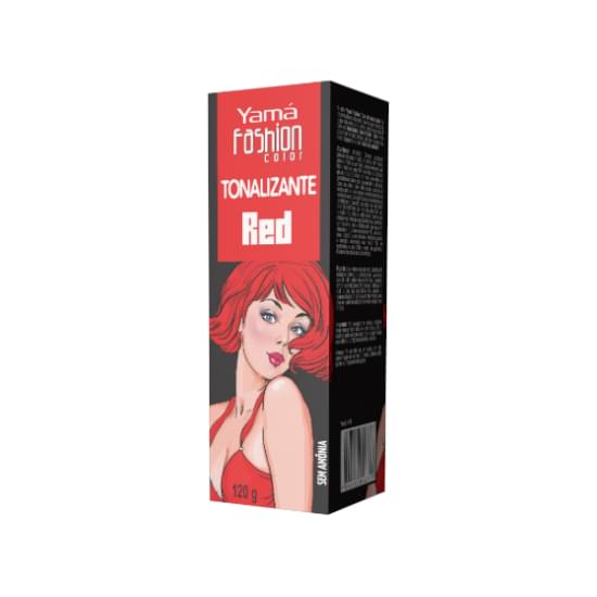 Imagem de Tonalizante yamá fashion color vermelho 120g