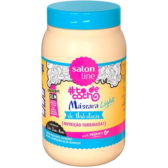 Imagem de Maionese capilar salon line to de cacho light nutrição turbinada 1kg