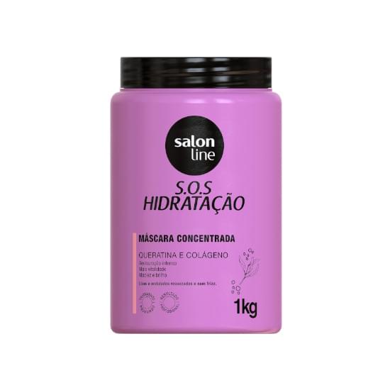 Imagem de Máscara para hidratação salon line to podendo bio-reconstrução fortalecedora 1kg