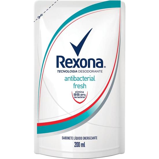 Imagem de Sabonete líquido rexona men antibacterial fresh refil 200ml