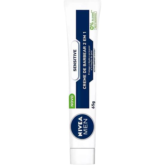 Imagem de Creme para barbear nivea sensitive 65g