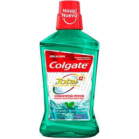 Imagem de Enxaguante bucal colgate total 12 professional hálito saudável 500ml