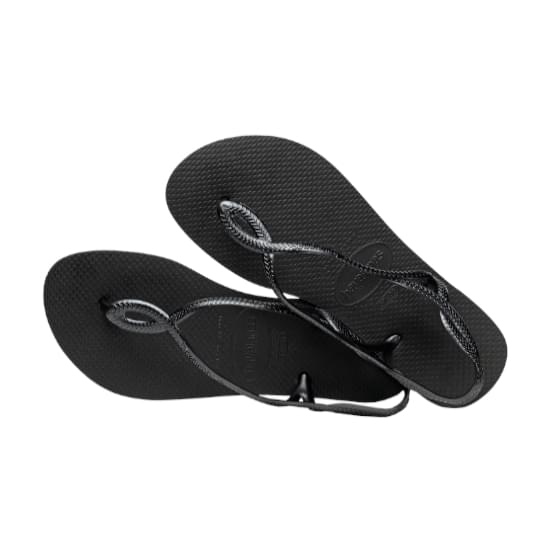 Imagem de Sandália havaianas feminina luna preto 37/38