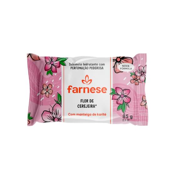 Imagem de Sabonete barra hidratante flor de cerejeira farnese flow pack 85g