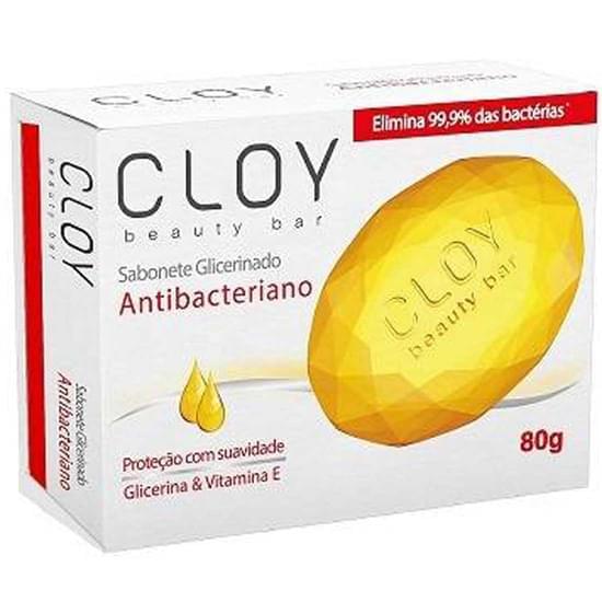 Imagem de Sabonete em barra glicerinado cloy antibacteriano 80g