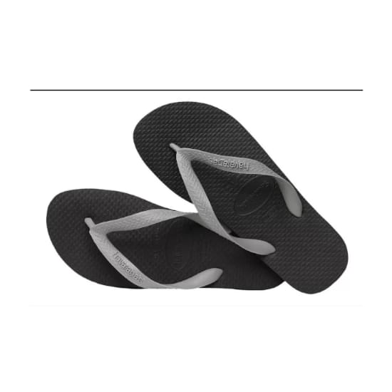 Imagem de Sandália havaianas unissex color mix preto e cinza aço 41/42