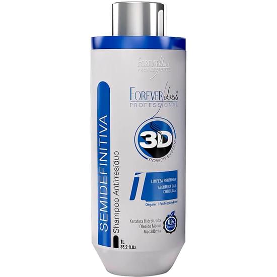 Imagem de Shampoo forever liss escova semi definitiva passo 1 3d power system 1l