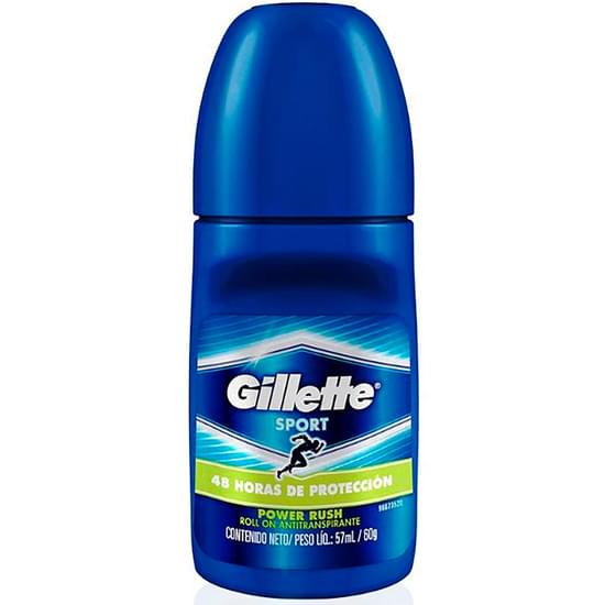 Imagem de Desodorante roll-on masculino gillette power rush 60g