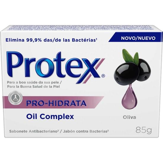 Imagem de Sabonete em barra antibacteriano protex pro hidrata oliva 85g