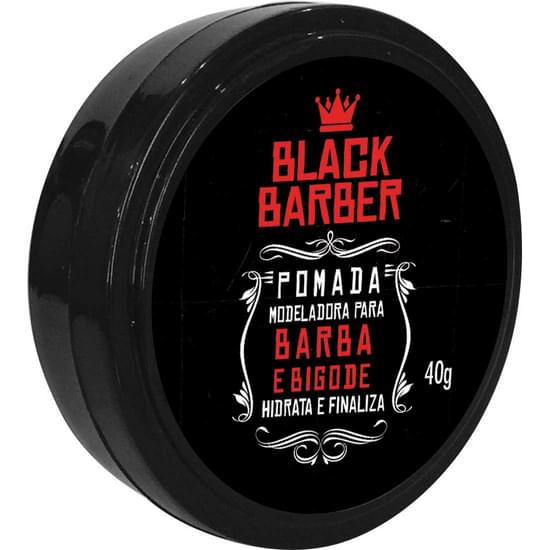 Imagem de Pomada modeladora muriel black barber barba e bigode 40g