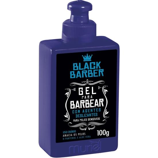 Imagem de Gel para barbear muriel black barber 100g