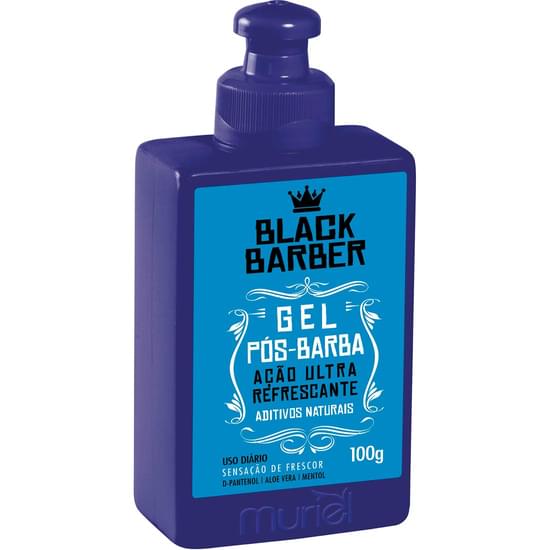 Imagem de Gel pós-barba muriel black barber 100g