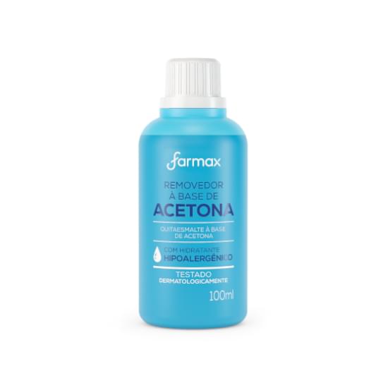 Imagem de Removedor de esmalte farmax acetona blue 100ml