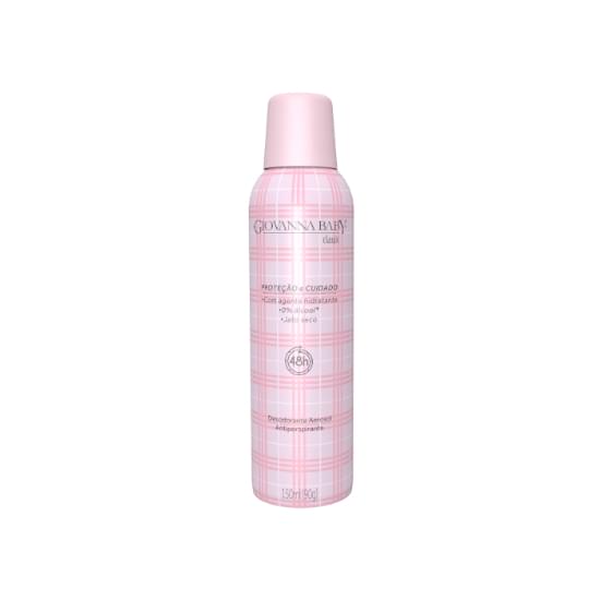 Imagem de Desodorante aerosol giovanna baby classic rosa 150ml