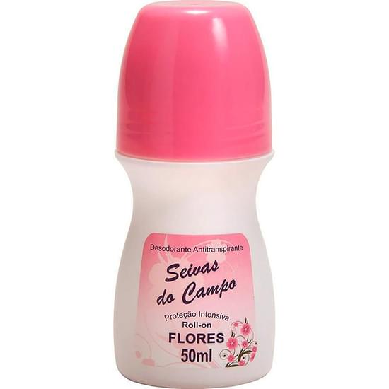 Imagem de Desodorante roll-on feminino seiva do campo flores 50ml